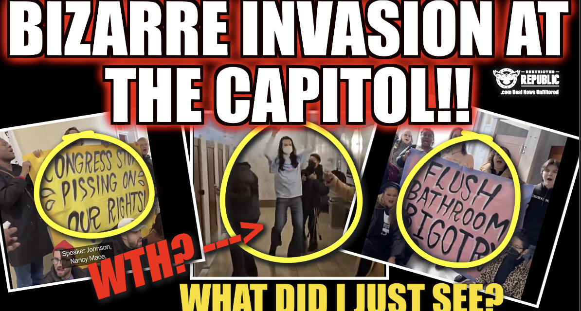 WTH? Bizarre Invasion At The Capitol & CNN Puts Fina Nail In Coffin!